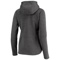 Women's Columbia Charcoal Texas Longhorns Darling Days Raglan Fleece Pullover Hoodie -Columbia Vogue 5419677 ALT3