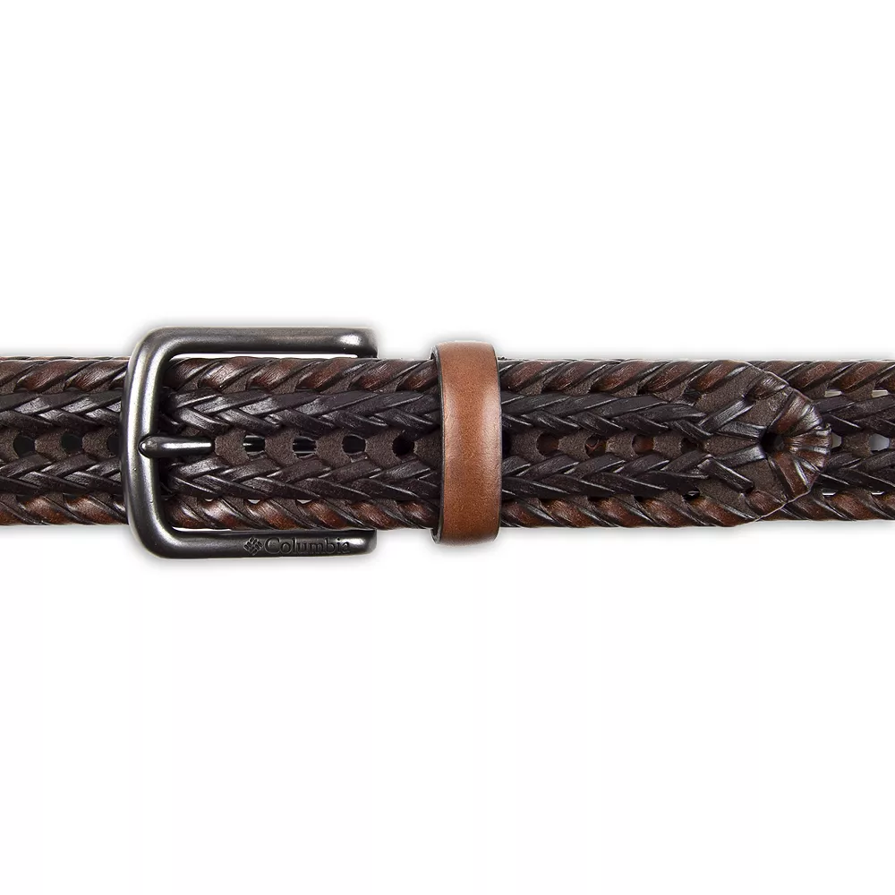 Big & Tall Columbia Signature Braided Leather Belt 3 Big & Tall Columbia Signature Braided Leather Belt - Image 3