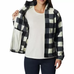 Women's Columbia Benton Springs Print Fleece Jacket -Columbia Vogue 5552862 ALT5