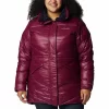 Plus Size Columbia PEAK TO PARK™ II Faux-Fur Hood Insulated Jacket