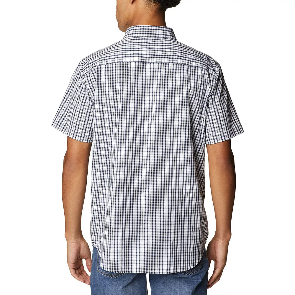 Men's Columbia Navy Penn State Nittany Lions Rapid Rivers Logo Button-Down Shirt 3 Men's Columbia Navy Penn State Nittany Lions Rapid Rivers Logo Button-Down Shirt - Image 3