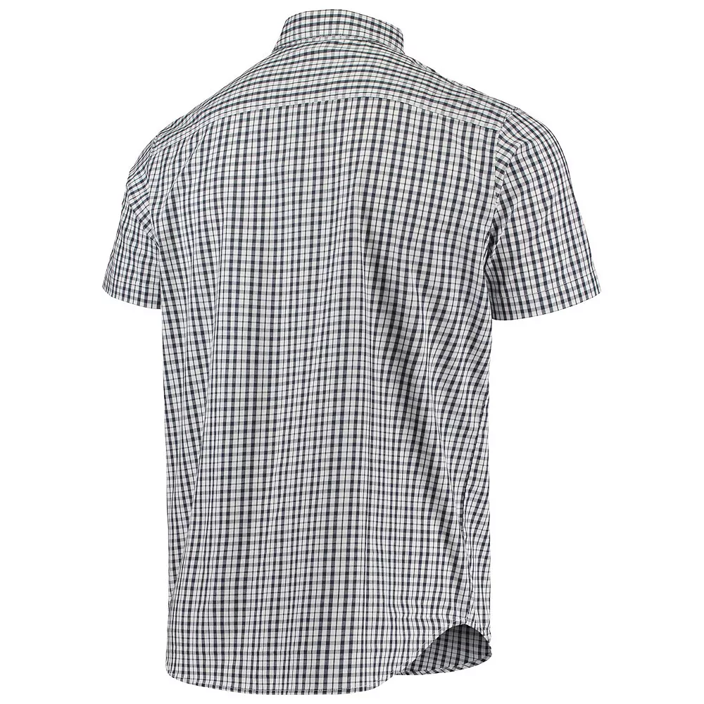 Men's Columbia Navy Penn State Nittany Lions Rapid Rivers Logo Button-Down Shirt 4 Men's Columbia Navy Penn State Nittany Lions Rapid Rivers Logo Button-Down Shirt - Image 4