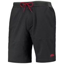 Men's Columbia Charcoal Arkansas Razorbacks Twisted Creek Omni-Shield Shorts -Columbia Vogue 5762786 ALT2