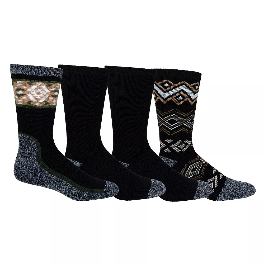 Men's Columbia Lifestyle Nordic Fairisle Thermal Crew Socks 1 Men's Columbia Lifestyle Nordic Fairisle Thermal Crew Socks