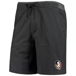 Men's Columbia Heathered Charcoal Florida State Seminoles Twisted Creek Omni-Shield Shorts -Columbia Vogue 5767876 ALT2