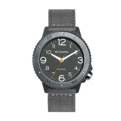 Columbia Men's Cross Trails Gray Nylon Strap Watch