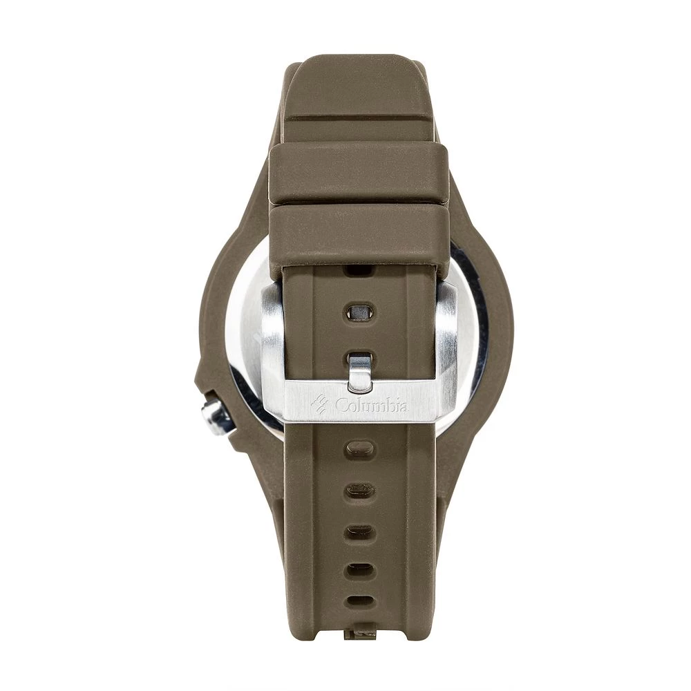Columbia Men's Trailhead Olive Silicone Strap Watch 2 Columbia Men's Trailhead Olive Silicone Strap Watch - Image 2