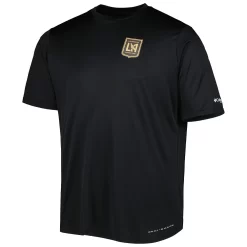 Men's Columbia Black LAFC Terminal Tackle Omni-Shade T-Shirt -Columbia Vogue 5915822 ALT2