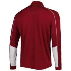 Men's Columbia Crimson Alabama Crimson Tide Shotgun 2.0 Omni-Wick Quarter-Zip Jacket -Columbia Vogue 5950680 ALT3
