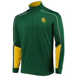 Men's Columbia Green Baylor Bears Shotgun 2.0 Omni-Wick Quarter-Zip Jacket -Columbia Vogue 5950760 ALT2