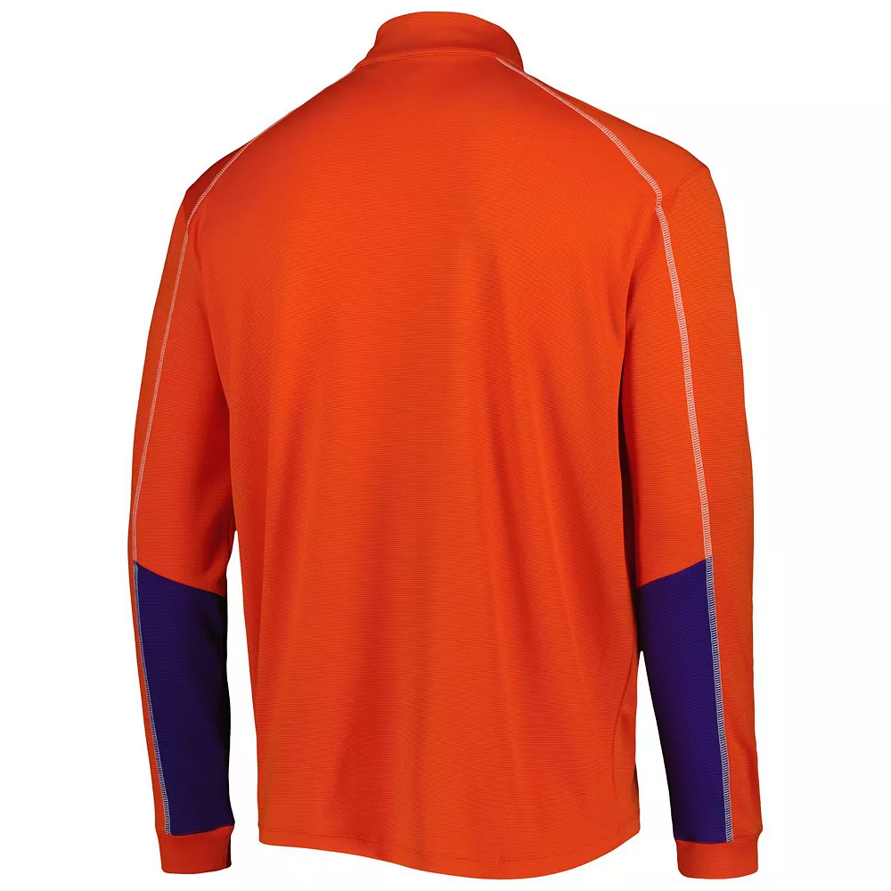 Men's Columbia Orange Clemson Tigers Shotgun 2.0 Omni-Wick Quarter-Zip Jacket 4 Men's Columbia Orange Clemson Tigers Shotgun 2.0 Omni-Wick Quarter-Zip Jacket - Image 4