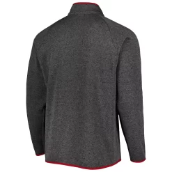 Men's Columbia Gray Oklahoma Sooners Canyon Point Raglan Half-Zip Top 7 Men's Columbia Gray Oklahoma Sooners Canyon Point Raglan Half-Zip Top -Columbia Vogue 5951559 ALT3