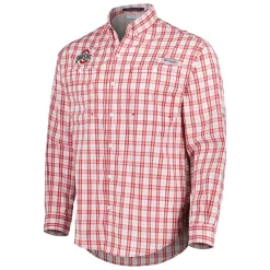 Men's Columbia Scarlet Ohio State Buckeyes Super Tamiami Omni-Wick Long Sleeve Button-Down Shirt 6 Men's Columbia Scarlet Ohio State Buckeyes Super Tamiami Omni-Wick Long Sleeve Button-Down Shirt -Columbia Vogue 6002077 ALT2