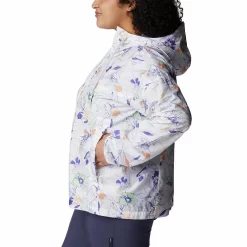 Plus Size Columbia Flash Challenger™ Hooded UPF 40 Windbreaker Jacket -Columbia Vogue 6002639 ALT2