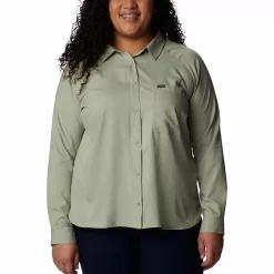 Plus Size Columbia Anytime Lite Button-Front Shirt