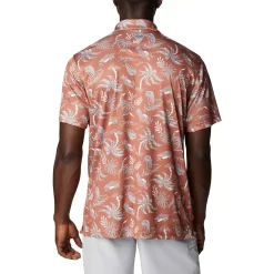 Men's Columbia Texas Orange Texas Longhorns Super Terminal Tackle Omni-Shade Polo -Columbia Vogue 6010297 ALT2