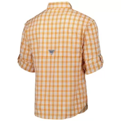 Men's Columbia Tennessee Orange Tennessee Volunteers Super Tamiami Omni-Shade Long Sleeve Button-Down Shirt -Columbia Vogue 6011303 ALT3