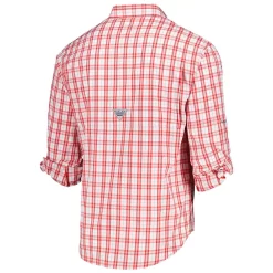 Men's Columbia Scarlet Nebraska Huskers Super Tamiami Omni-Shade Long Sleeve Button-Down Shirt 7 Men's Columbia Scarlet Nebraska Huskers Super Tamiami Omni-Shade Long Sleeve Button-Down Shirt -Columbia Vogue 6011955 ALT3