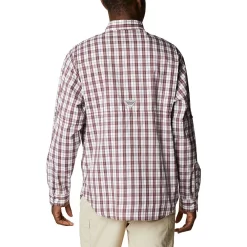 Men's Columbia Maroon Texas A&M Aggies Super Tamiami Omni-Wick Long Sleeve Button-Down Shirt -Columbia Vogue 6012583 ALT2