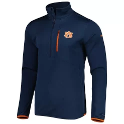Men's Columbia Navy Auburn Tigers Park View Omni-Wick Half-Zip Top 5 Men's Columbia Navy Auburn Tigers Park View Omni-Wick Half-Zip Top -Columbia Vogue 6026088 ALT2