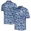 Men's Columbia Carolina Blue North Carolina Tar Heels Super Terminal Tackle Omni-Shade Polo