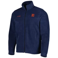 Men's Columbia Navy Detroit Tigers Steens Mountain Full-Zip Jacket -Columbia Vogue 6112787 ALT2