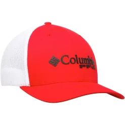 Men's Columbia Red Georgia Bulldogs Collegiate PFG Flex Hat -Columbia Vogue 6155186 ALT3