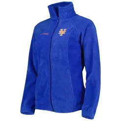 Women's Columbia Royal New York Mets Benton Springs Fleece Full-Zip Jacket -Columbia Vogue 6159147 ALT2