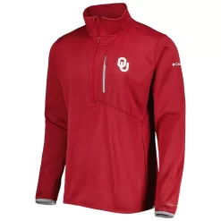 Men's Columbia Crimson Oklahoma Sooners Park View Omni-Wick Half-Zip Top 5 Men's Columbia Crimson Oklahoma Sooners Park View Omni-Wick Half-Zip Top -Columbia Vogue 6164576 ALT2