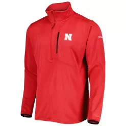 Men's Columbia Scarlet Nebraska Huskers Park View Omni-Wick Half-Zip Top 5 Men's Columbia Scarlet Nebraska Huskers Park View Omni-Wick Half-Zip Top -Columbia Vogue 6164612 ALT2