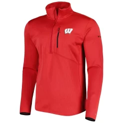 Men's Columbia Red Wisconsin Badgers Park View Omni-Wick Half-Zip Top 5 Men's Columbia Red Wisconsin Badgers Park View Omni-Wick Half-Zip Top -Columbia Vogue 6164680 ALT2