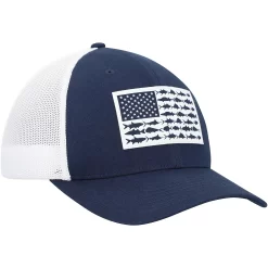 Men's Columbia Navy/White Dallas Cowboys Mesh Fish Flag Flex Hat 7 Men's Columbia Navy/White Dallas Cowboys Mesh Fish Flag Flex Hat -Columbia Vogue 6186541 ALT3