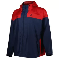 Men's Columbia Navy Atlanta Braves Flash Forward Challenger Omni-Shade Full-Zip Windbreaker 6 Men's Columbia Navy Atlanta Braves Flash Forward Challenger Omni-Shade Full-Zip Windbreaker -Columbia Vogue 6233408 ALT2