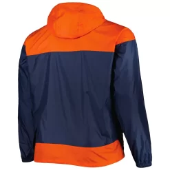 Men's Columbia Navy Detroit Tigers Flash Forward Challenger Omni-Shade Full-Zip Windbreaker -Columbia Vogue 6233520 ALT3