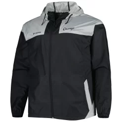 Men's Columbia Black Chicago White Sox Flash Forward Challenger Omni-Shade Full-Zip Windbreaker -Columbia Vogue 6233594 ALT2