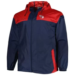 Men's Columbia Navy Cleveland Guardians Flash Forward Challenger Omni-Shade Full-Zip Windbreaker 6 Men's Columbia Navy Cleveland Guardians Flash Forward Challenger Omni-Shade Full-Zip Windbreaker -Columbia Vogue 6233614 ALT2