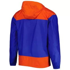 Men's Columbia Royal/Orange New York Mets Omni-Shade Flash Forward Challenger Full-Zip Windbreaker Jacket -Columbia Vogue 6233698 ALT3