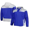 Men's Columbia Royal Los Angeles Dodgers Flash Forward Challenger Omni-Shade Full-Zip Windbreaker