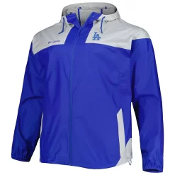 Men's Columbia Royal Los Angeles Dodgers Flash Forward Challenger Omni-Shade Full-Zip Windbreaker 6 Men's Columbia Royal Los Angeles Dodgers Flash Forward Challenger Omni-Shade Full-Zip Windbreaker -Columbia Vogue 6233770 ALT2