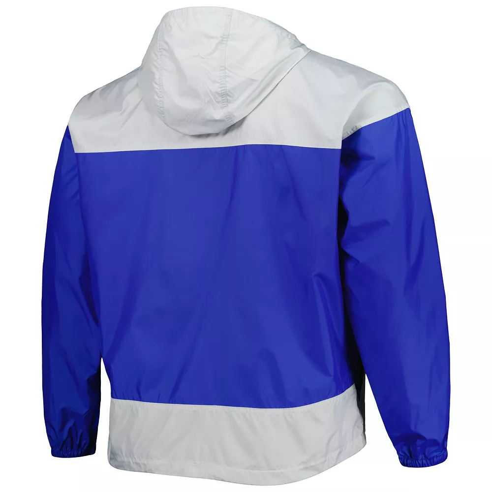 Men's Columbia Royal Los Angeles Dodgers Flash Forward Challenger Omni-Shade Full-Zip Windbreaker 4 Men's Columbia Royal Los Angeles Dodgers Flash Forward Challenger Omni-Shade Full-Zip Windbreaker - Image 4
