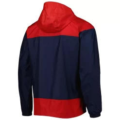 Men's Columbia Navy/Red Atlanta Braves Omni-Shade Flash Forward Challenger Full-Zip Windbreaker Jacket 7 Men's Columbia Navy/Red Atlanta Braves Omni-Shade Flash Forward Challenger Full-Zip Windbreaker Jacket -Columbia Vogue 6233772 ALT3