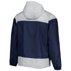 Men's Columbia Navy/Gray New York Yankees Omni-Shade Flash Forward Challenger Full-Zip Windbreaker Jacket -Columbia Vogue 6233782 ALT3