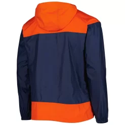 Men's Columbia Navy/Orange Detroit Tigers Omni-Shade Flash Forward Challenger Full-Zip Windbreaker Jacket -Columbia Vogue 6233936 ALT3